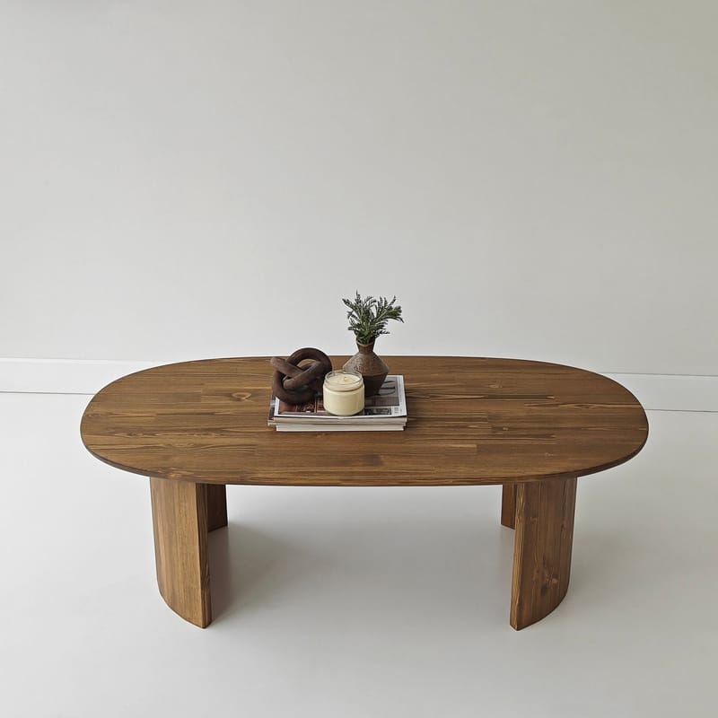 Renvik Soffbord 120x40x60 cm - Valnöt - Möbler - Vardagsrum - Soffbord & vardagsrumsbord - Soffbord
