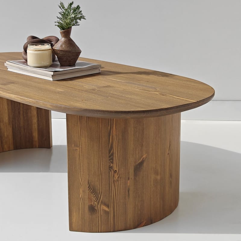 Renvik Soffbord 120x40x60 cm - Valnöt - Möbler - Vardagsrum - Soffbord & vardagsrumsbord - Soffbord