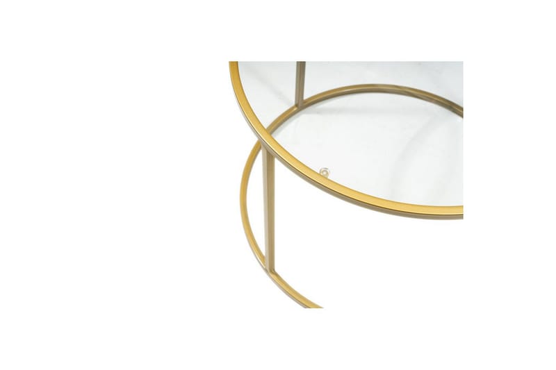 Retzow Soffbord 60 cm - Guld - Möbler - Vardagsrum - Soffbord & vardagsrumsbord - Soffbord