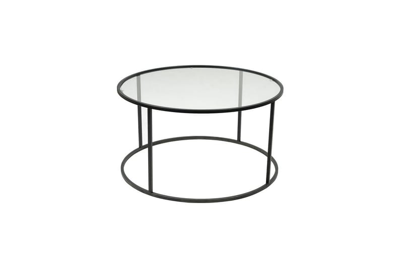 Retzow Soffbord 80 cm, Svart