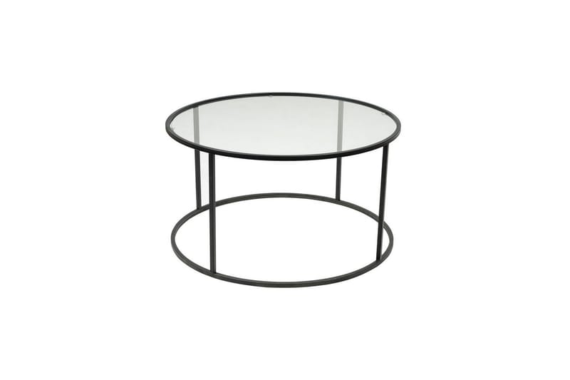 Retzow Soffbord 80 cm, Svart