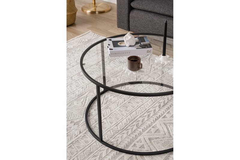 Retzow Soffbord 80 cm - Svart - Möbler - Vardagsrum - Soffbord & vardagsrumsbord - Soffbord