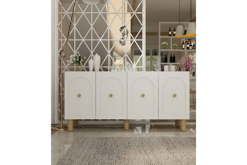 Rion Konsollbord 150 cm - Vit - Möbler - Vardagsrum - Soffbord & vardagsrumsbord - Avlastningsbord & konsolbord