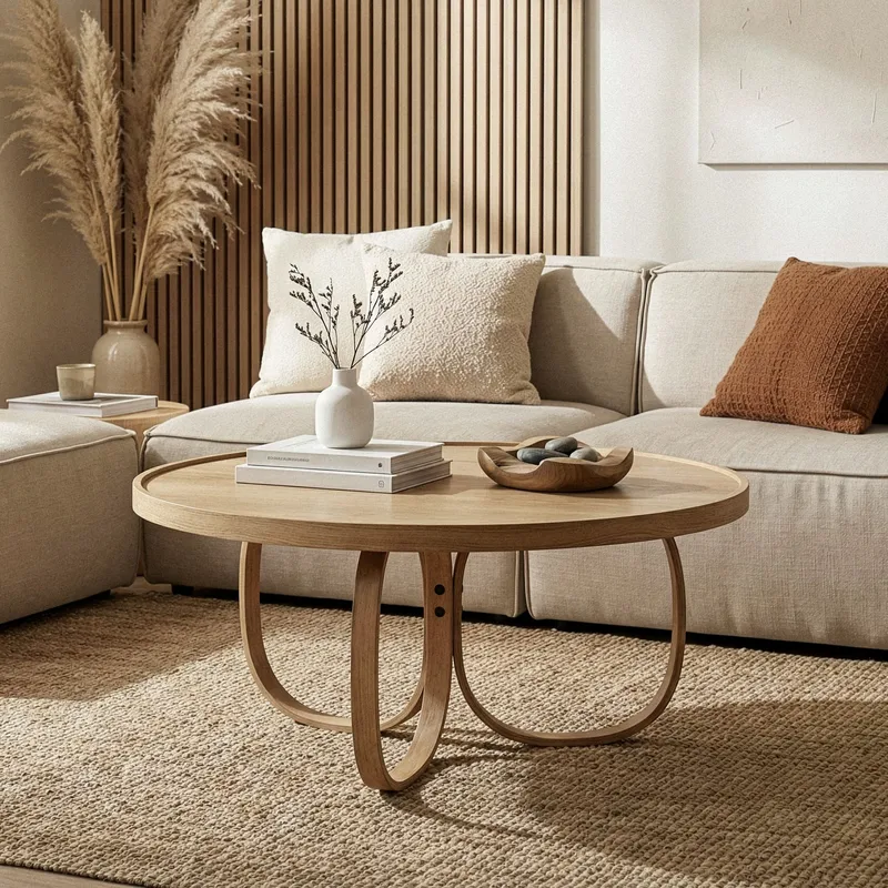 Rirena Soffbord 110 cm - Ek - Möbler - Vardagsrum - Soffbord & vardagsrumsbord - Soffbord