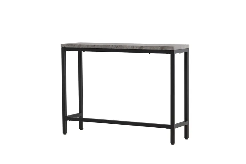 Rise Sidobord 110x30 cm - Svart - Möbler - Vardagsrum - Soffbord & vardagsrumsbord - Sidobord & lampbord