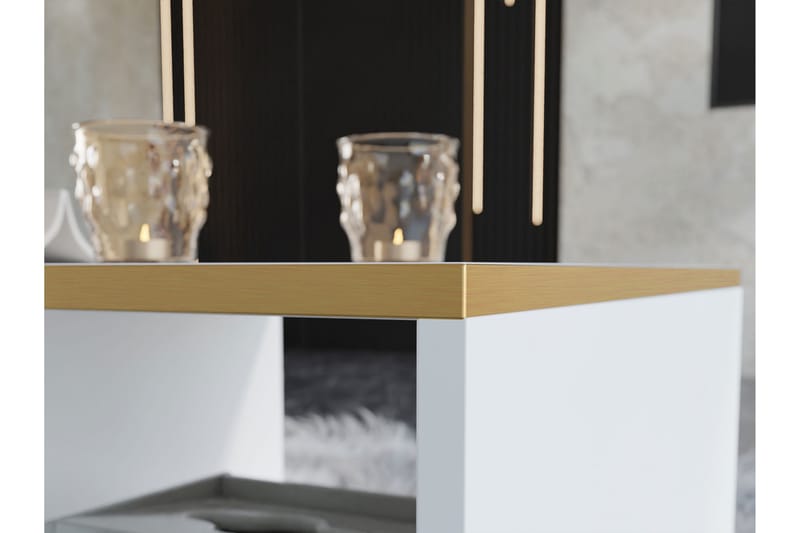 Royston Soffbord 100 cm - Beige - Möbler - Vardagsrum - Soffbord & vardagsrumsbord - Soffbord
