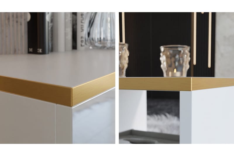 Royston Soffbord 100 cm - Vit - Möbler - Vardagsrum - Soffbord & vardagsrumsbord - Soffbord