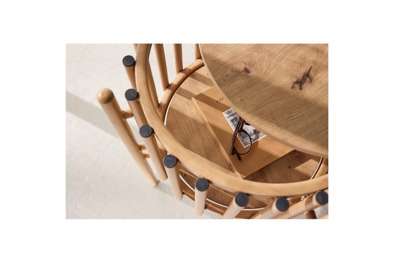 Rubbo Sidobord 45 cm - Natur - Möbler - Vardagsrum - Soffbord & vardagsrumsbord - Sidobord & lampbord