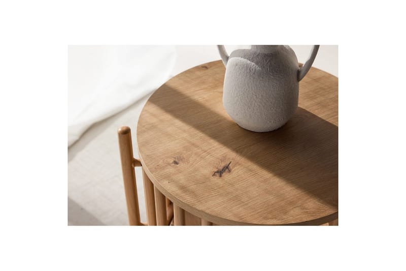 Rubbo Sidobord 45 cm - Natur - Möbler - Vardagsrum - Soffbord & vardagsrumsbord - Sidobord & lampbord
