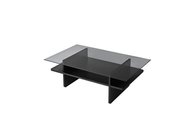 Rubby Soffbord 105 cm - Kolgrå/Svart - Möbler - Vardagsrum - Soffbord & vardagsrumsbord - Soffbord