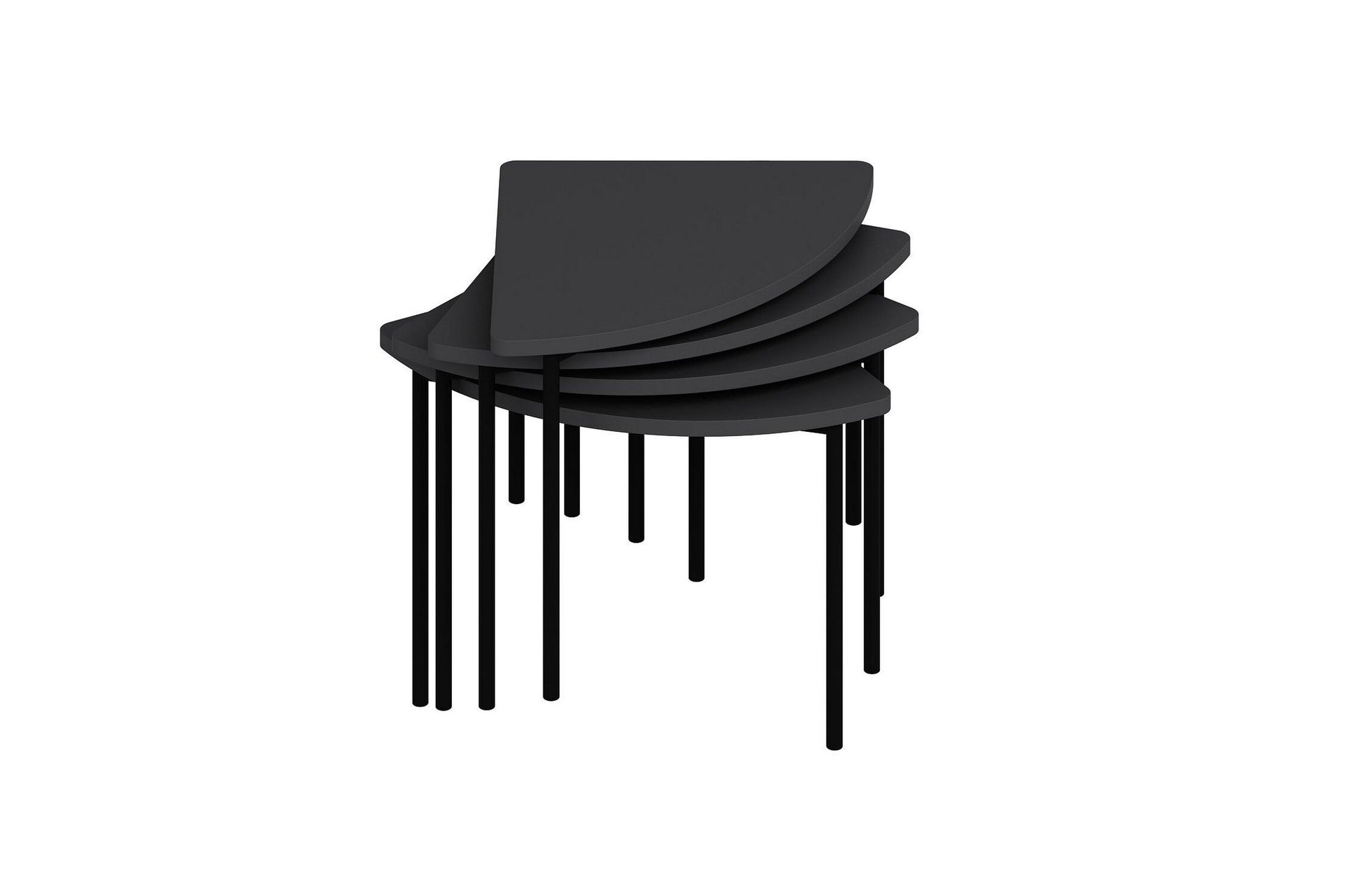 Rusele Soffbord 90 cm - Antracit