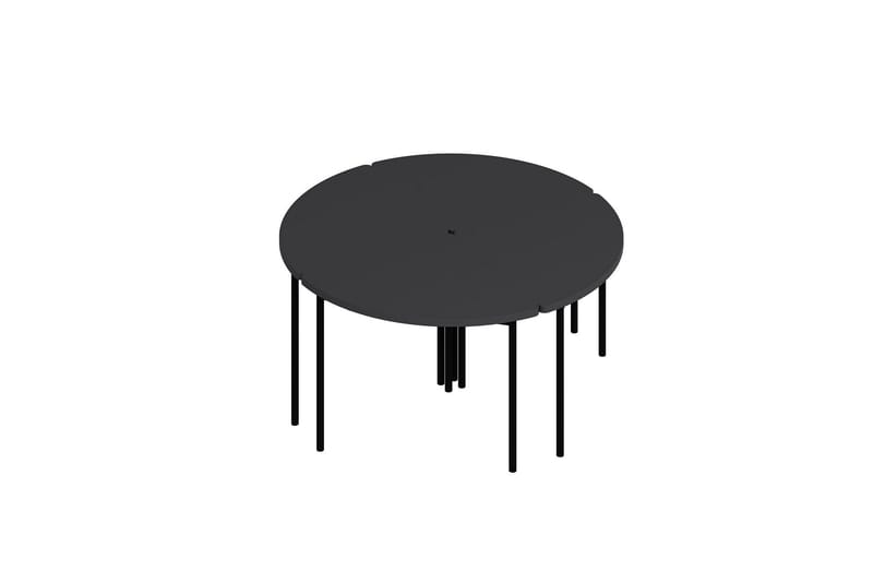 Rusele Soffbord 90 cm - Antracit - Möbler - Vardagsrum - Soffbord & vardagsrumsbord - Satsbord