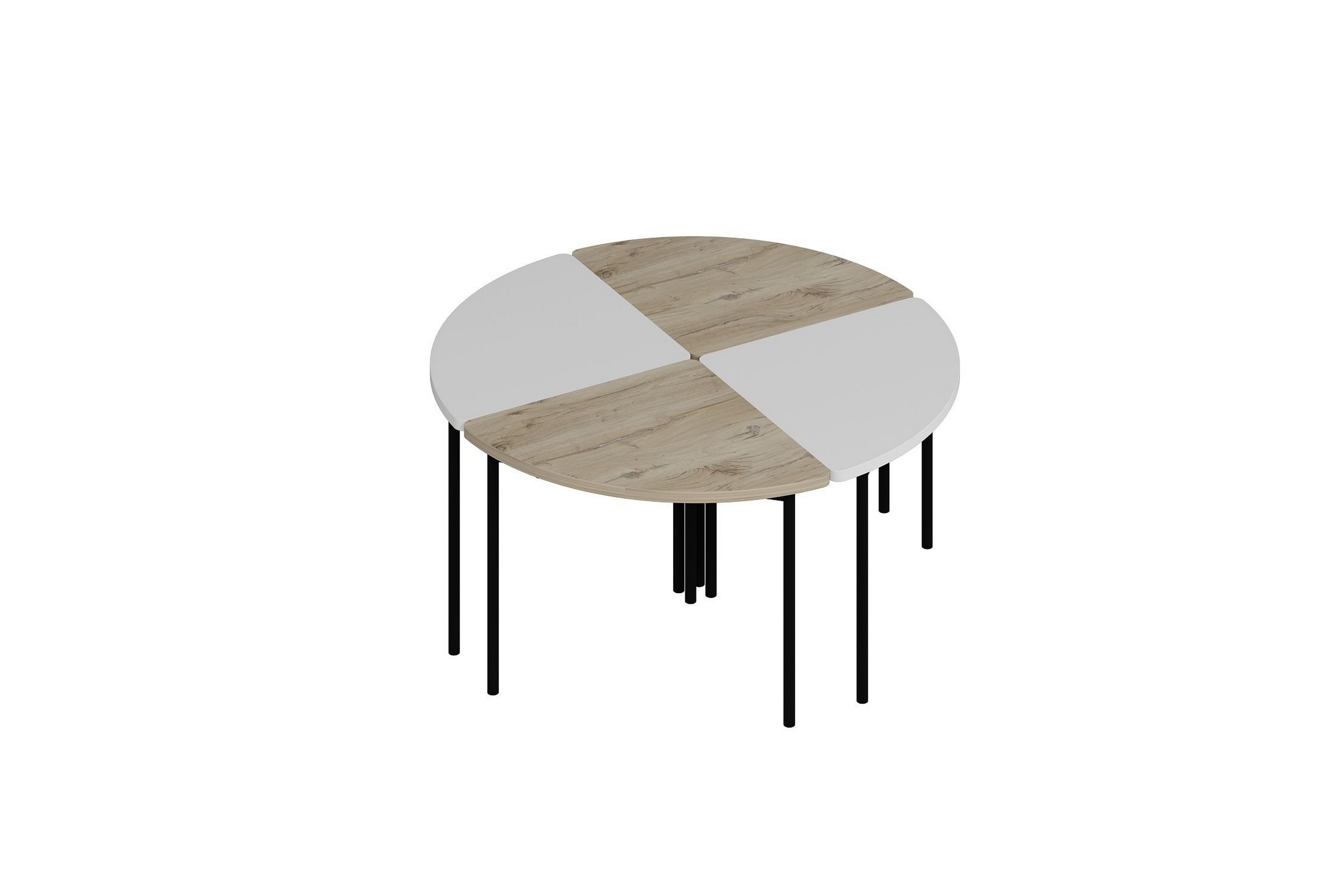 rusele soffbord 90 cm vit -