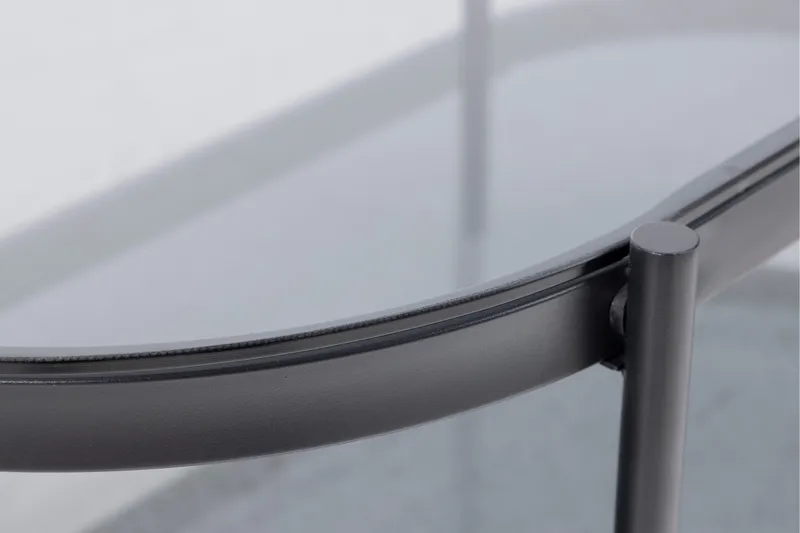 Rutkin Soffbord 95x50 cm - Grå - Möbler - Vardagsrum - Soffbord & vardagsrumsbord - Soffbord