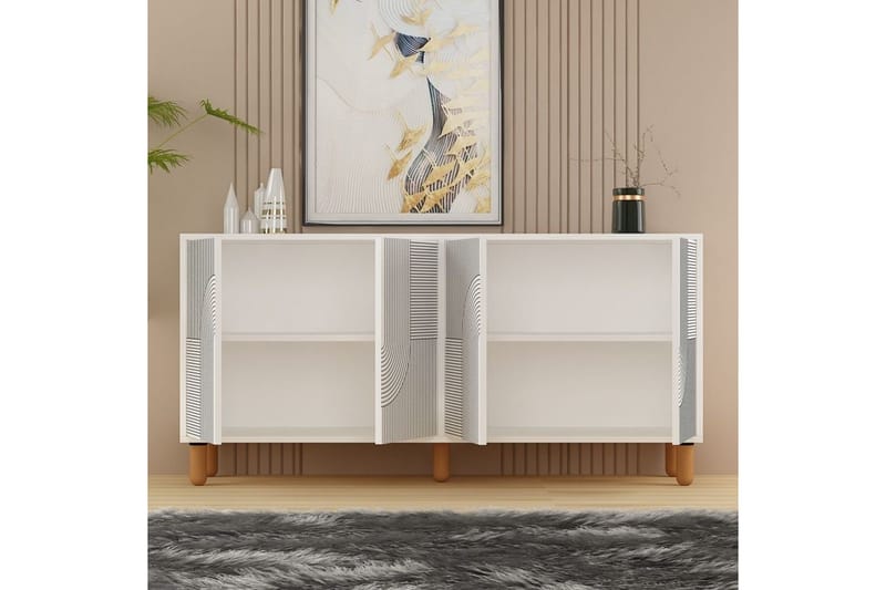 Ruvan Konsollbord 150 cm - Vit - Möbler - Vardagsrum - Soffbord & vardagsrumsbord - Avlastningsbord & konsolbord