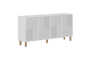 Ruvan Konsollbord 150 cm - Vit - Möbler - Vardagsrum - Soffbord & vardagsrumsbord - Avlastningsbord & konsolbord