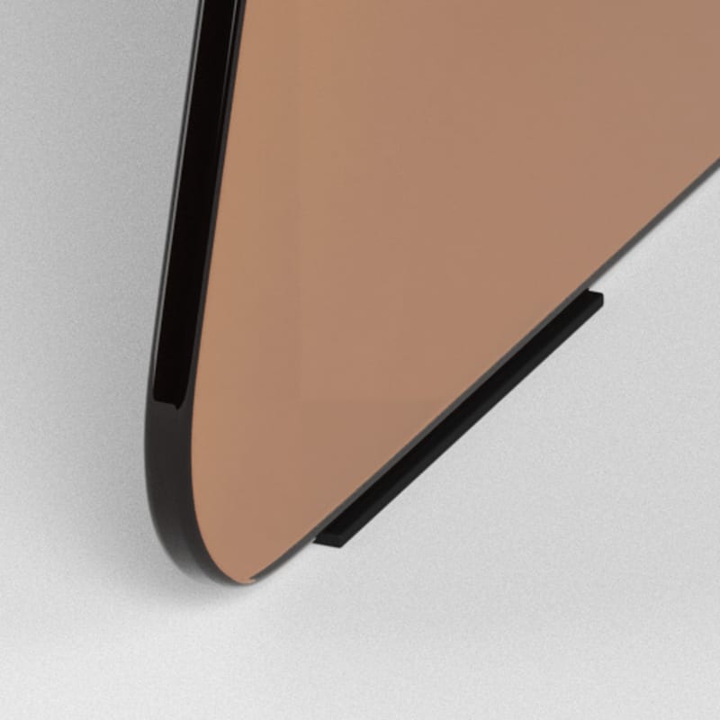 Ryvos Soffbord i Glas 80 cm Rund - Brun - Möbler - Vardagsrum - Soffbord & vardagsrumsbord - Soffbord