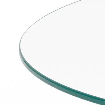 Ryvos Soffbord i Glas 80 cm Rund - Kristallklar - Möbler - Vardagsrum - Soffbord & vardagsrumsbord - Soffbord