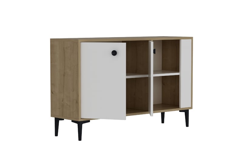 SAHRA Konsollbord 120x75 cm Brun/Vit - Möbler - Vardagsrum - Soffbord & vardagsrumsbord - Avlastningsbord & konsolbord