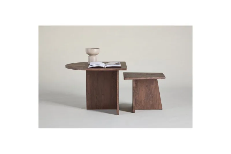 Sala Soffbord 60 cm - Mocca - Möbler - Vardagsrum - Soffbord & vardagsrumsbord - Satsbord