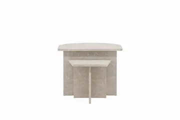Sala Travertin Soffbord - Beige - Möbler - Vardagsrum - Soffbord & vardagsrumsbord - Satsbord