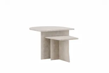 Sala Travertin Soffbord - Beige - Möbler - Vardagsrum - Soffbord & vardagsrumsbord - Satsbord