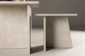 Sala Travertin Soffbord - Beige - Möbler - Vardagsrum - Soffbord & vardagsrumsbord - Satsbord
