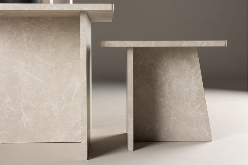 Sala Travertin Soffbord - Beige - Möbler - Vardagsrum - Soffbord & vardagsrumsbord - Satsbord