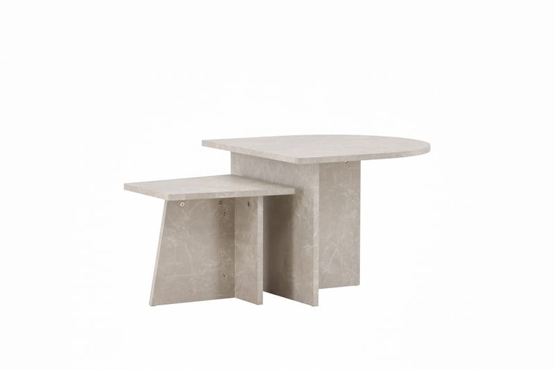 Sala Travertin Soffbord - Beige - Möbler - Vardagsrum - Soffbord & vardagsrumsbord - Satsbord