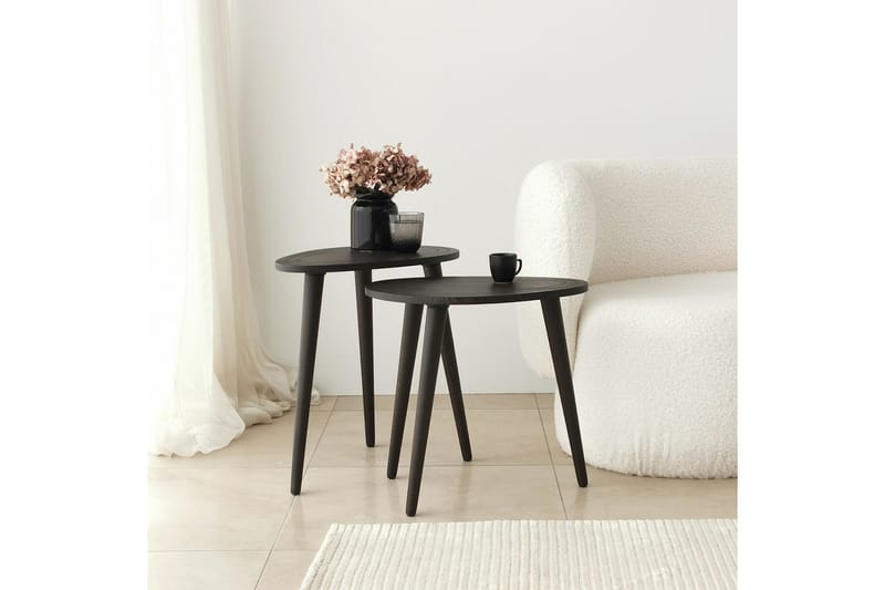 Saldus Satsbord - Antracit - Möbler - Vardagsrum - Soffbord & vardagsrumsbord - Satsbord