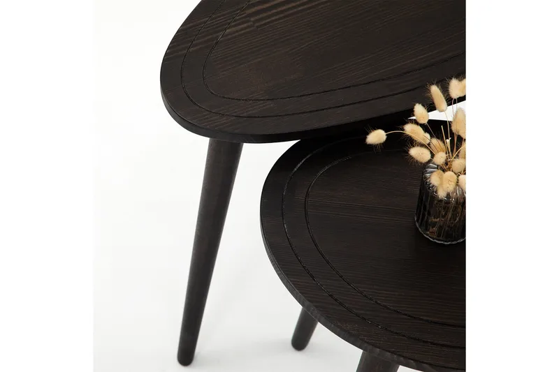 Saldus Satsbord - Antracit - Möbler - Vardagsrum - Soffbord & vardagsrumsbord - Satsbord