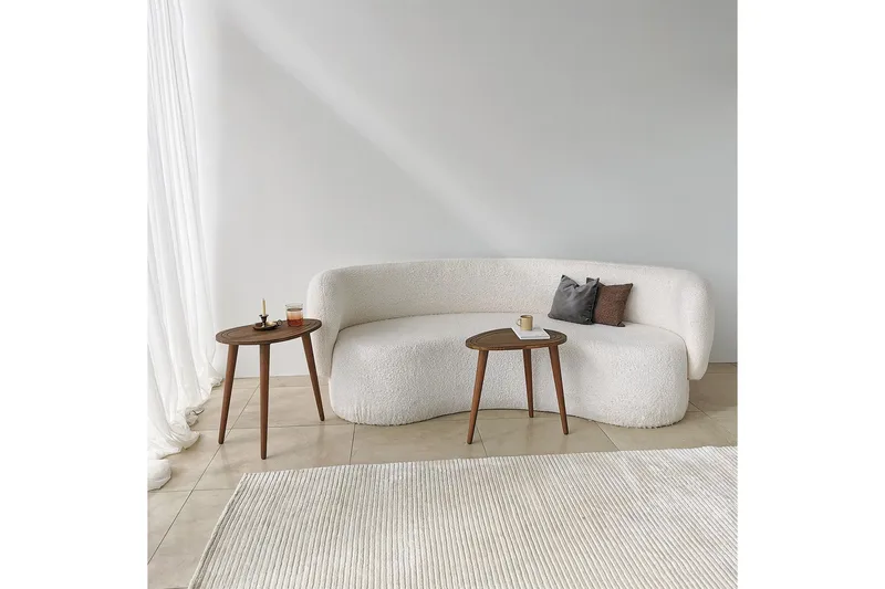 Saldus Satsbord - Valnöt - Möbler - Vardagsrum - Soffbord & vardagsrumsbord - Satsbord