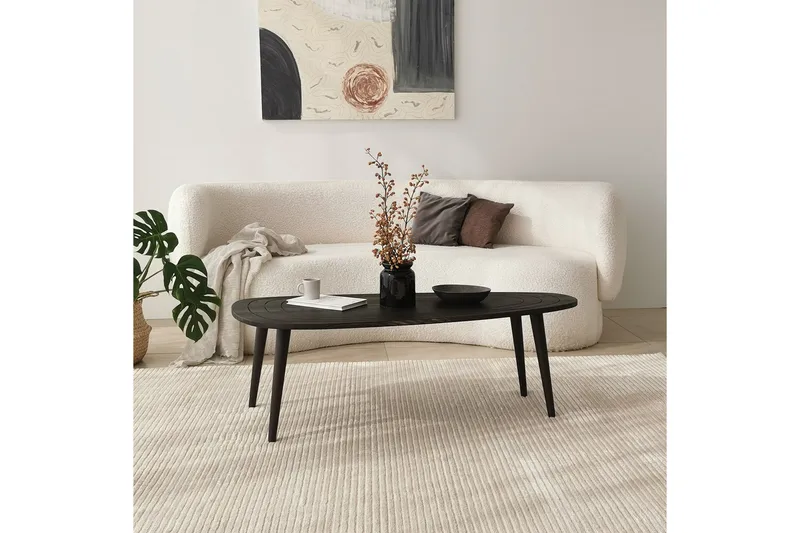 Saldus Soffbord 115 cm - Antracit - Möbler - Vardagsrum - Soffbord & vardagsrumsbord - Soffbord