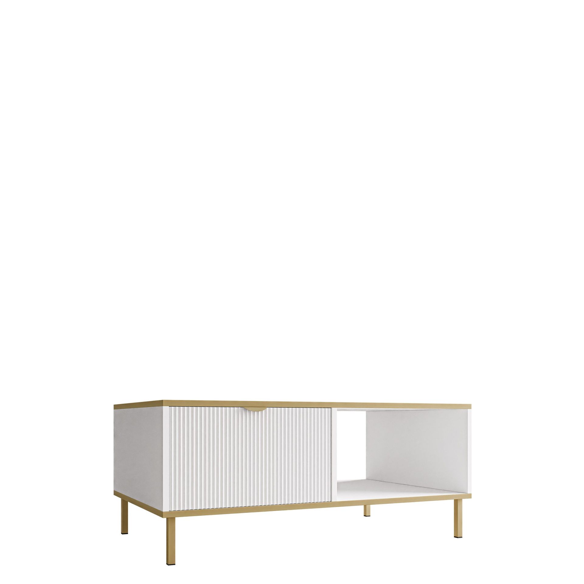 Salmor Soffbord 100 cm - Vit
