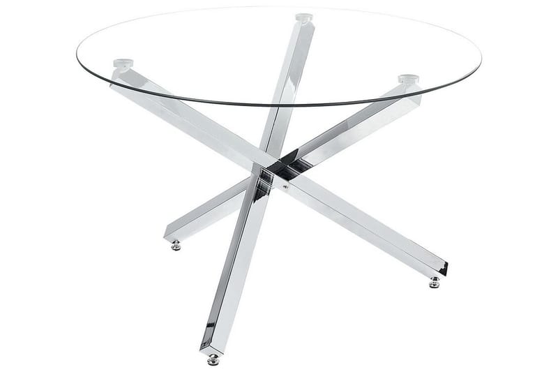 SALNO Soffbord 110 cm Rund Rund Silver