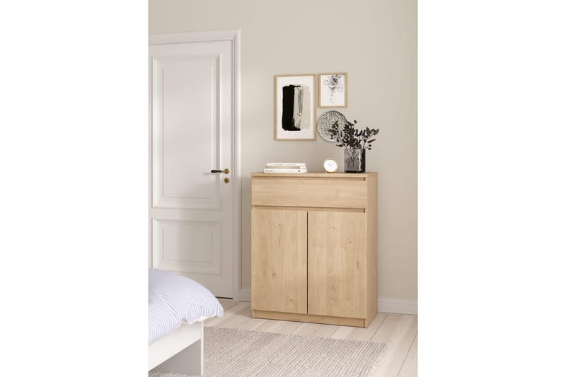 Salomns Konsollbord 80 cm - Rödfärgat trä - Möbler - Vardagsrum - Soffbord & vardagsrumsbord - Avlastningsbord & konsolbord