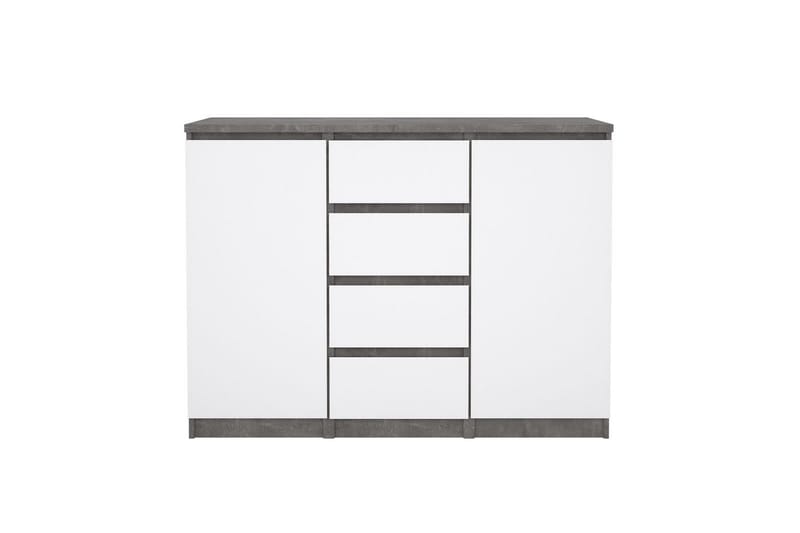 Salomns Sidobord 121 cm - Vit - Möbler - Vardagsrum - Soffbord & vardagsrumsbord - Brickbord