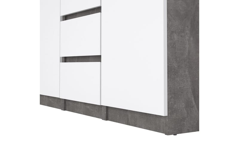 Salomns Sidobord 121 cm - Vit - Möbler - Vardagsrum - Soffbord & vardagsrumsbord - Brickbord