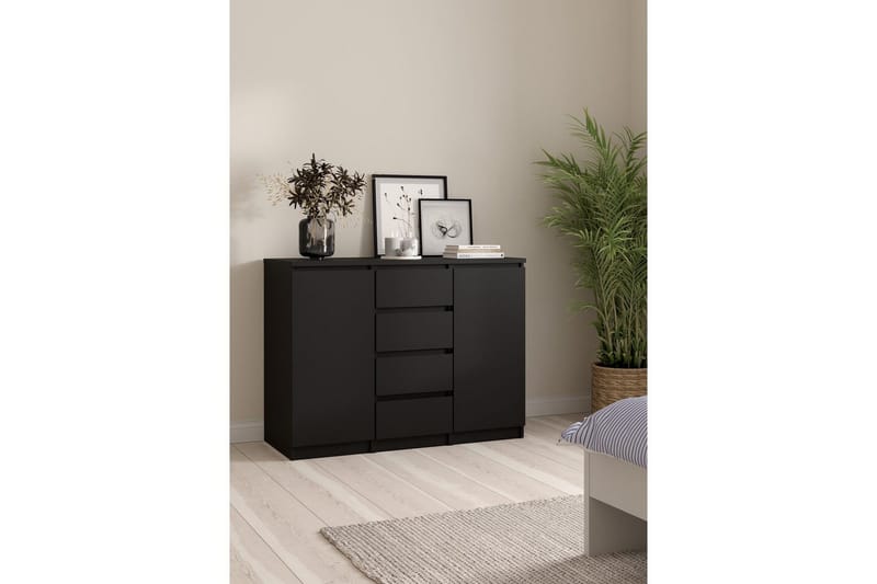 Salomns Skänk 120,8 cm - Svart - Förvaring - Förvaringsmöbler - Skänkar & sideboards