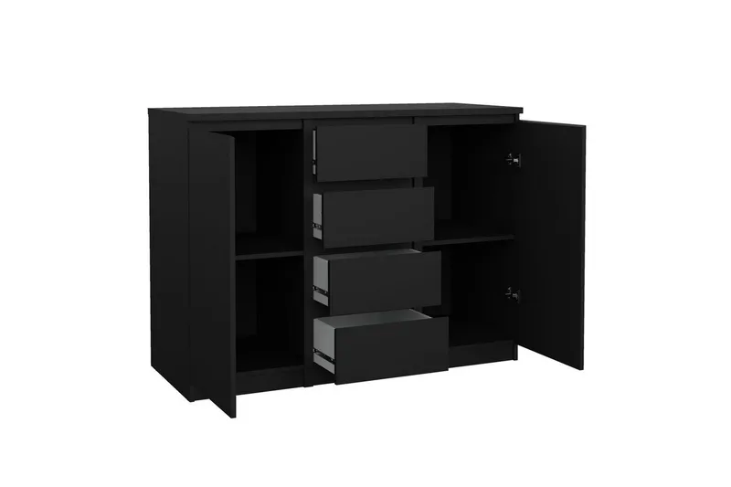 Salomns Skänk 120,8 cm - Svart - Förvaring - Förvaringsmöbler - Skänkar & sideboards