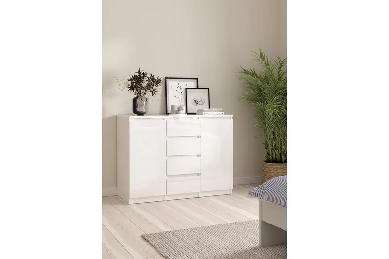 Salomns Skänk 120,8 cm - Vit - Förvaring - Förvaringsmöbler - Skänkar & sideboards