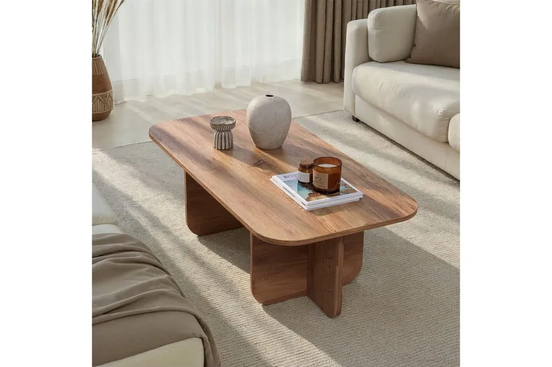 Salrin Soffbord 120 cm - Brun - Möbler - Vardagsrum - Soffbord & vardagsrumsbord - Soffbord