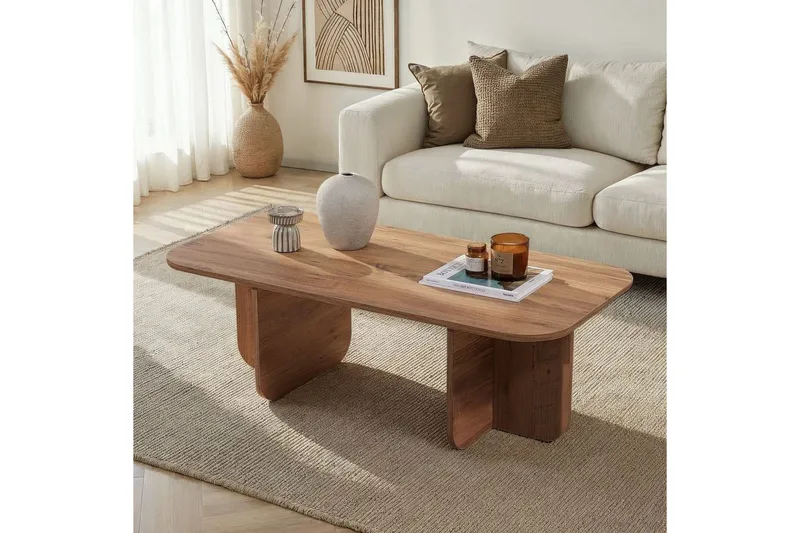 Salrin Soffbord 120 cm - Brun - Möbler - Vardagsrum - Soffbord & vardagsrumsbord - Soffbord