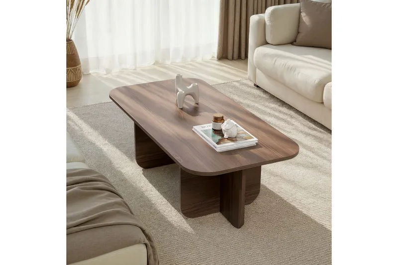 Salrin Soffbord 120 cm - Brun - Möbler - Vardagsrum - Soffbord & vardagsrumsbord - Soffbord