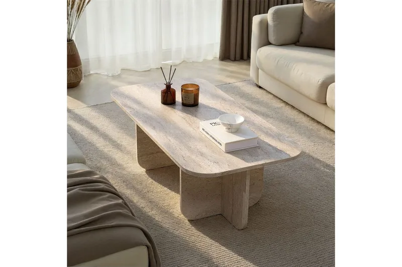 Salrin Soffbord 120 cm - Brun - Möbler - Vardagsrum - Soffbord & vardagsrumsbord - Soffbord