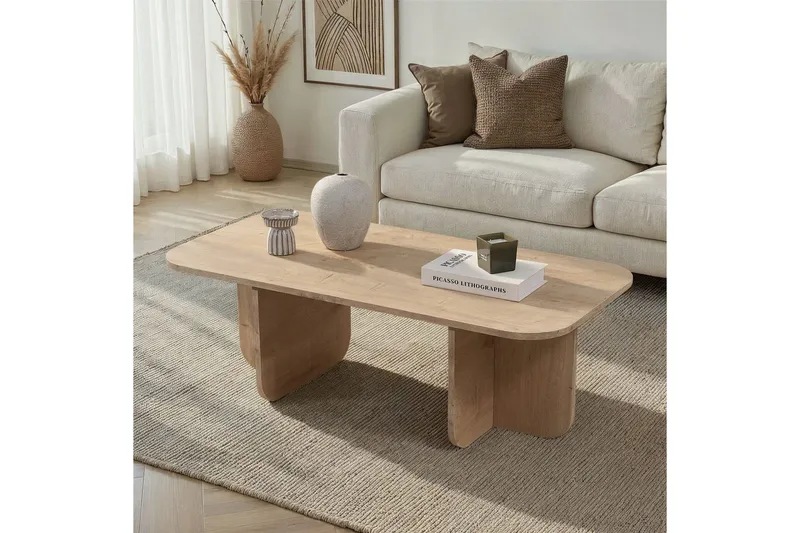 Salrin Soffbord 120 cm - Brun - Möbler - Vardagsrum - Soffbord & vardagsrumsbord - Soffbord