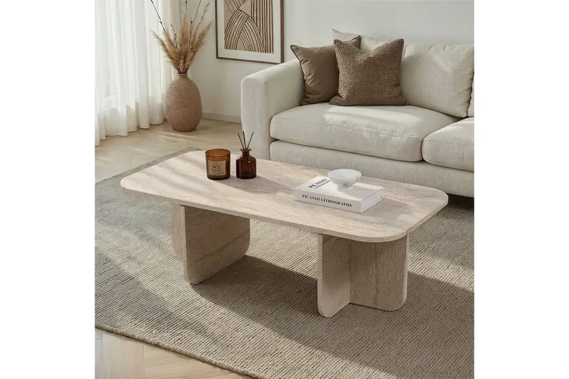 Salrin Soffbord 120 cm - Brun - Möbler - Vardagsrum - Soffbord & vardagsrumsbord - Soffbord