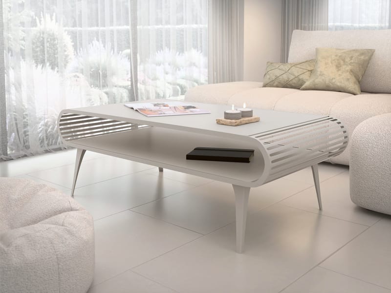 Salvaris Soffbord 120 cm - Beige - Möbler - Vardagsrum - Soffbord & vardagsrumsbord - Soffbord