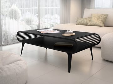 Salvaris Soffbord 120 cm - Svart - Möbler - Vardagsrum - Soffbord & vardagsrumsbord - Soffbord