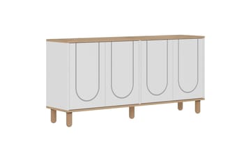 Salven Konsollbord 150 cm - Ek/Vit - Möbler - Vardagsrum - Soffbord & vardagsrumsbord - Avlastningsbord & konsolbord